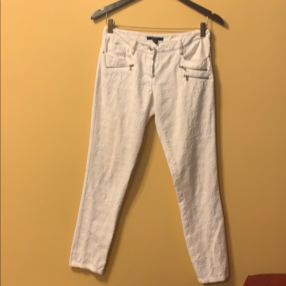 Forever 21 Off white lace pants